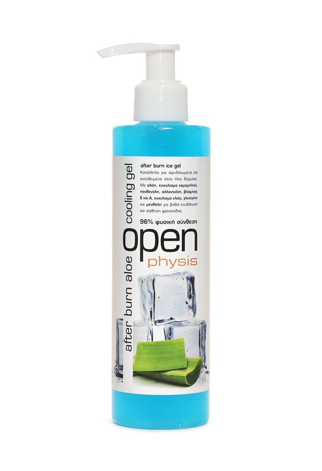After burn cooling gel - aloe vera